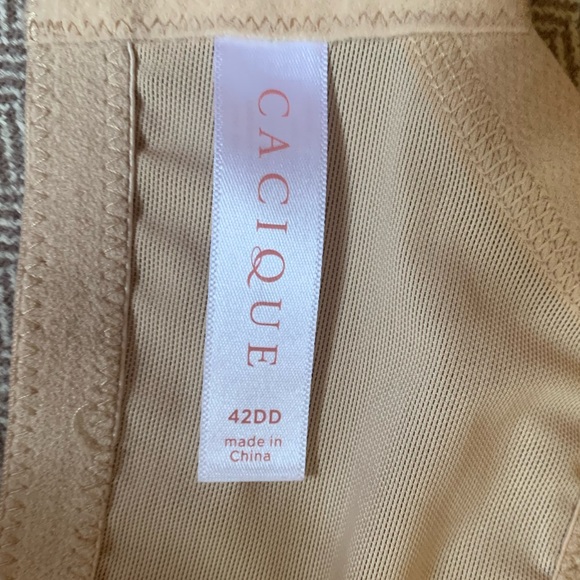 Cacique Modern Lace Lightly Lined Balconette Bra - Size 42DD - Picture 16 of 16